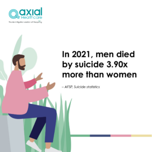men's health month axial healthcare suicide rates